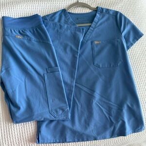 Figs Sky Blue Medical Scrubs